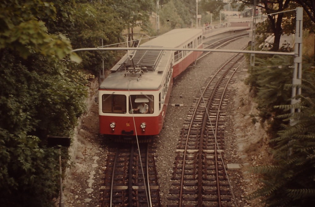 The '70s look of the cog-wheel railway, Budapest