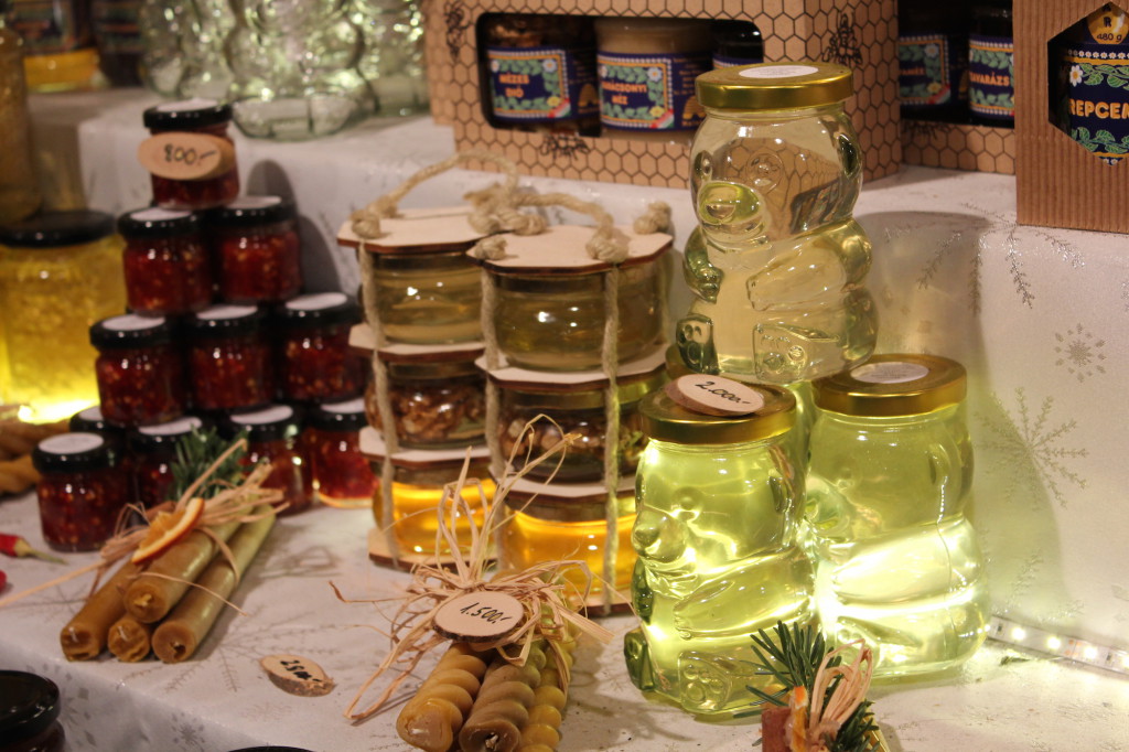 Honey at the Budapest Christmas Market
