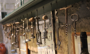 Corkscrew collection seen on our wine tour to Eger, Hungary