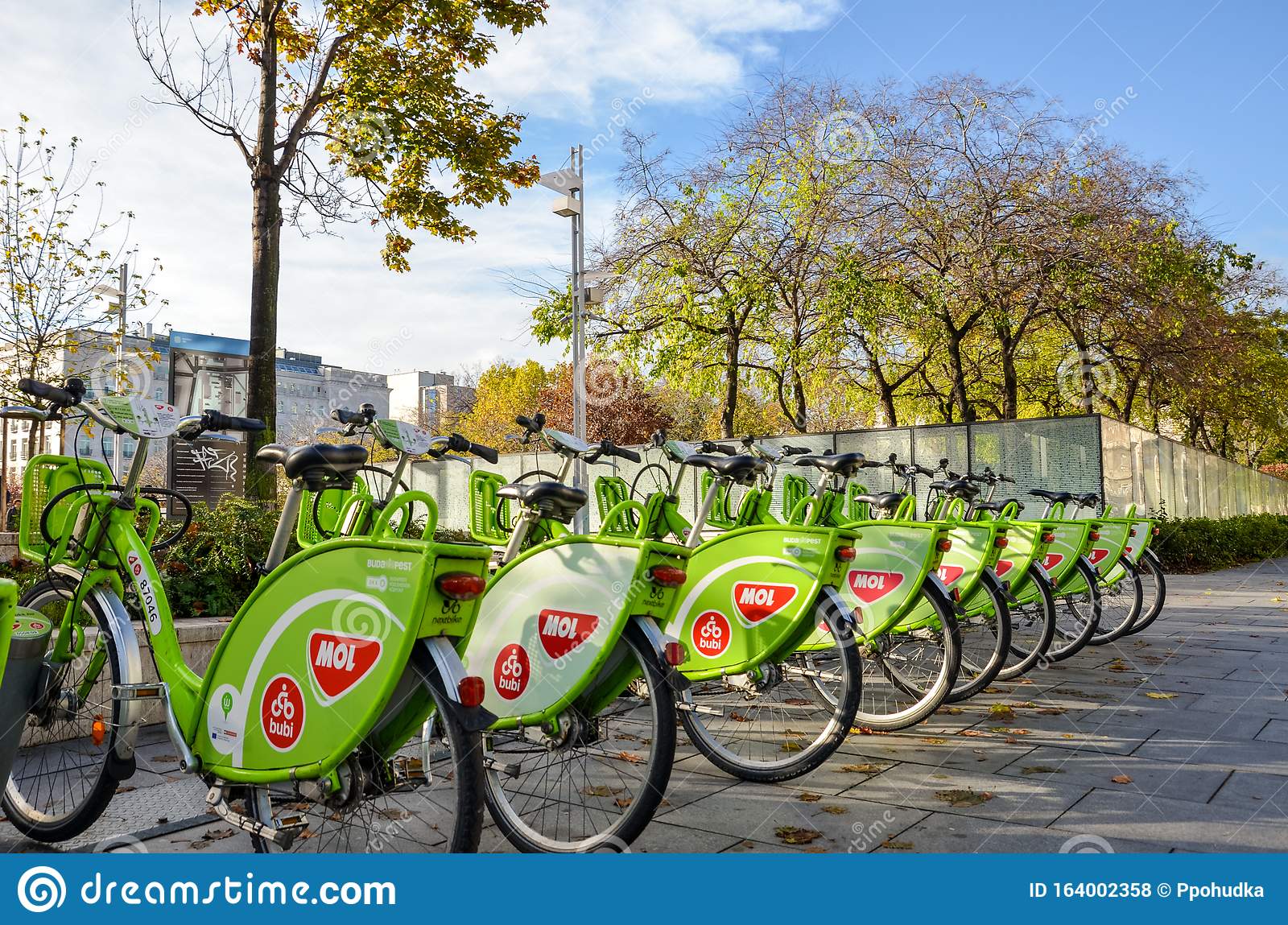 Public bikes of Budapest