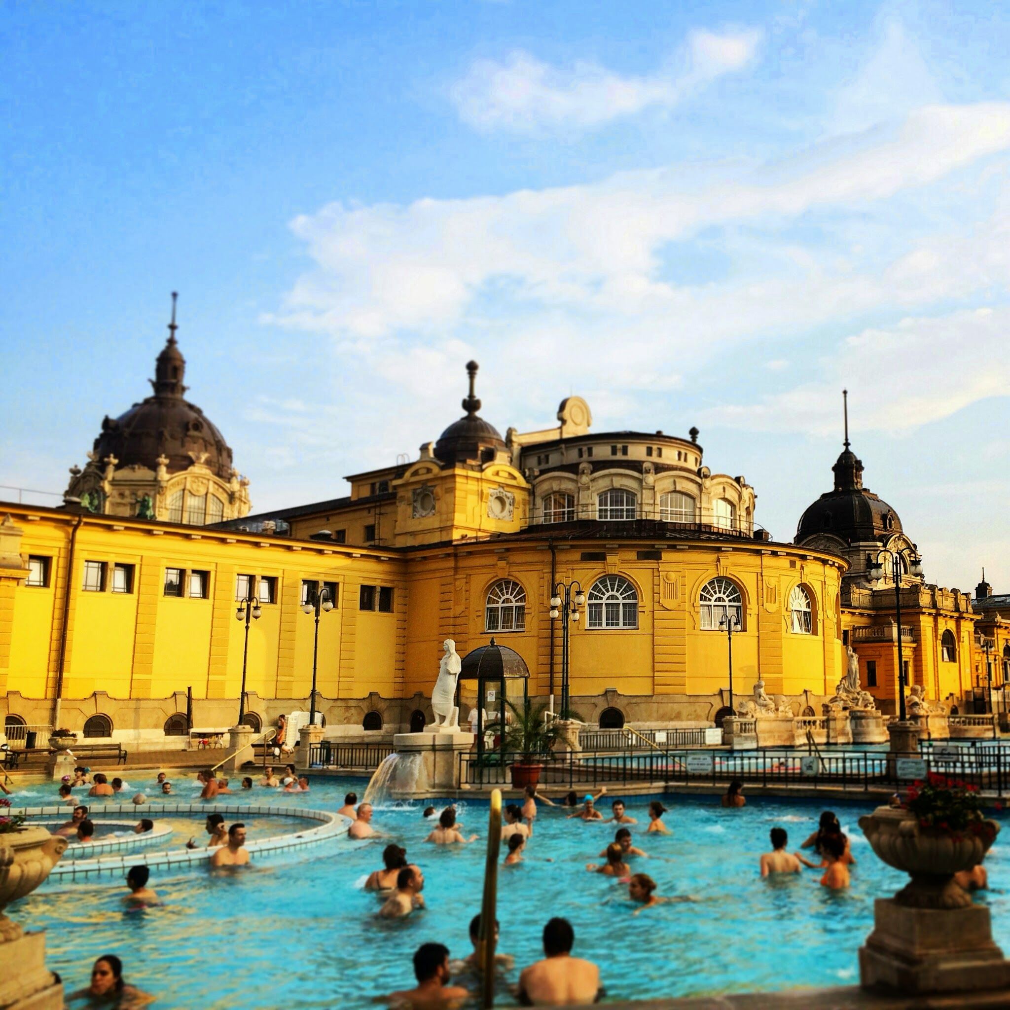 Hidden Gems Tour of Budapest - the Drinking Hall of the Széchenyi Baths