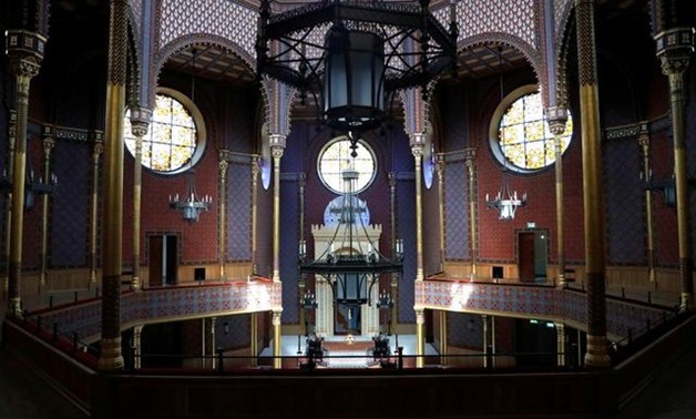 The Rumbach Synagogue - the renovation outside is finished, they are still working on the interior