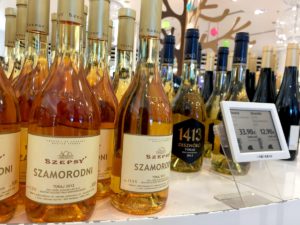 Buy a bottle of Tokaji wine at the Duty Free Shop - the prices are very reasonable