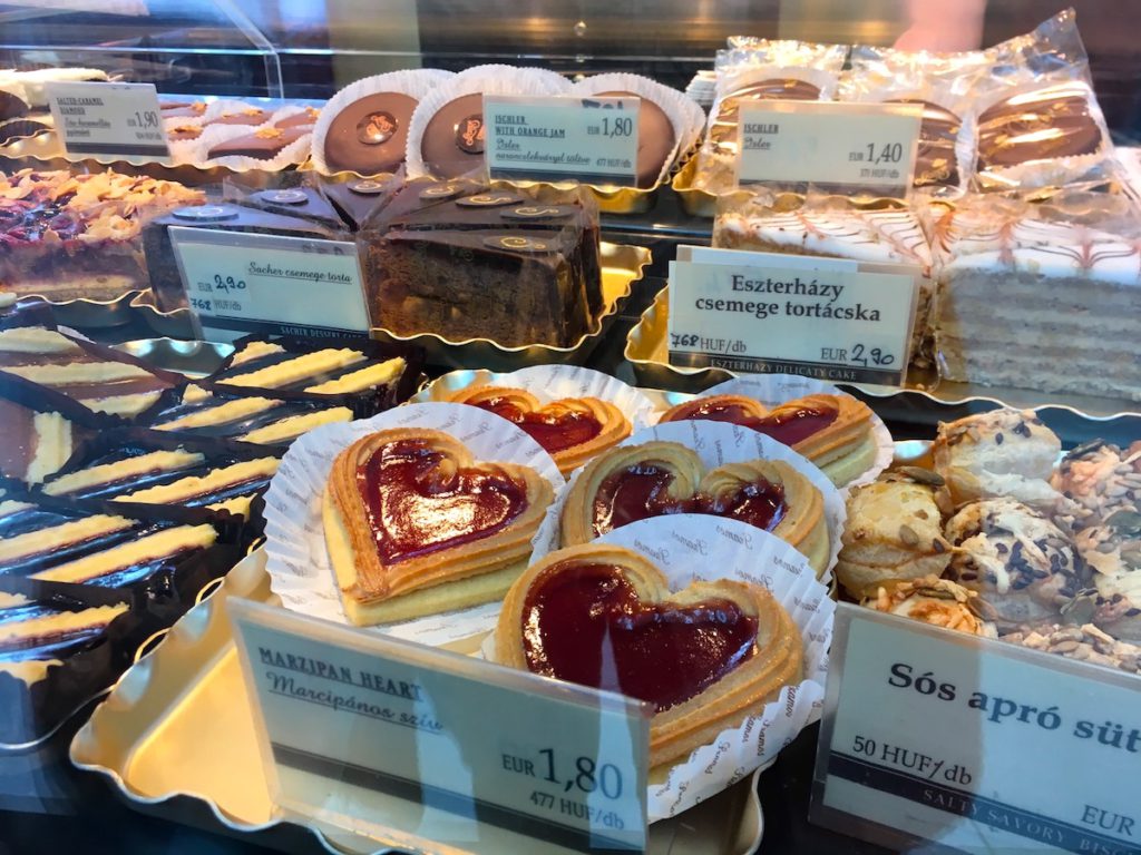 Szamos Pastry Shop at the Budapest Airport