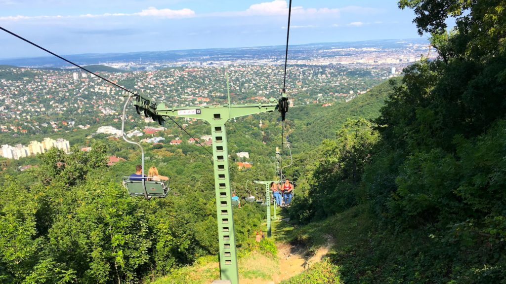 Try the chairlift of the Buda hills on the Transportation Tour with Budapest 101