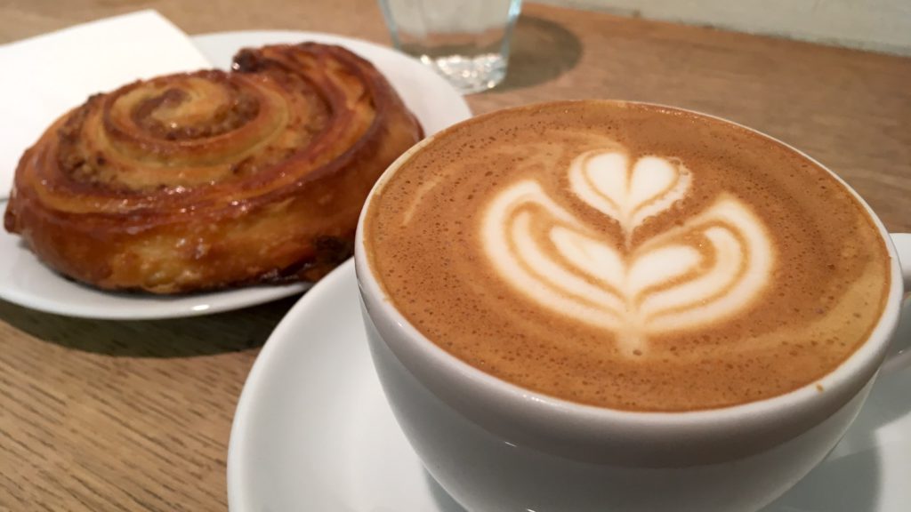 Coffee and Pastry in Budapest - there's no better start of the day than a cappuccino and a sweet pastry!