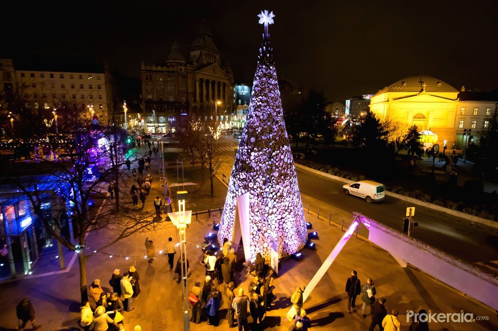 Christmas tree Budapest